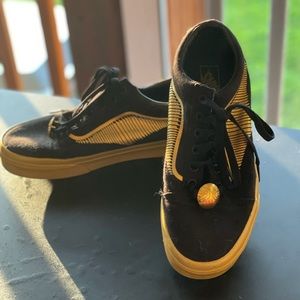 Harry Potter Snitch Vans (worn once)